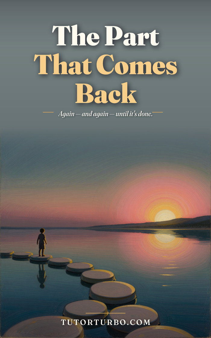 Cover of the picture book The Part That Comes Back