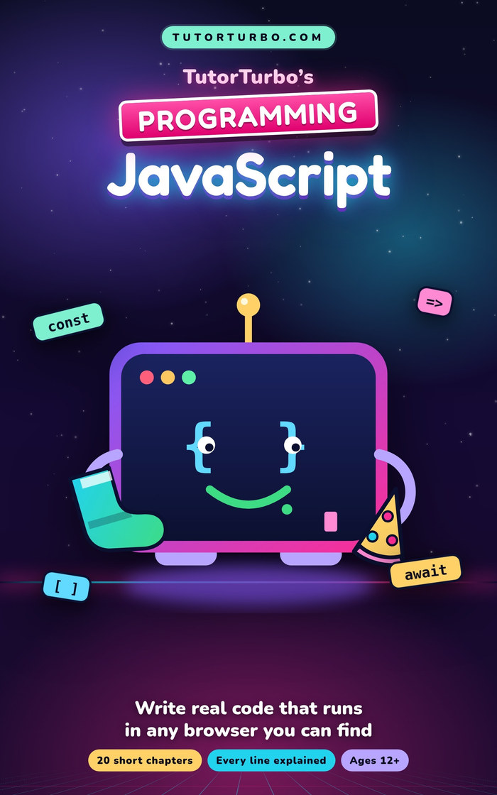 Cover of Programming JavaScript &mdash; Write real code that runs anywhere, a TutorTurbo book